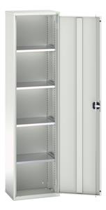 Bott Verso Basic Tool Cupboards Cupboard with shelves Verso 525 x 350 x 2000H Cupboard 4 Shelves